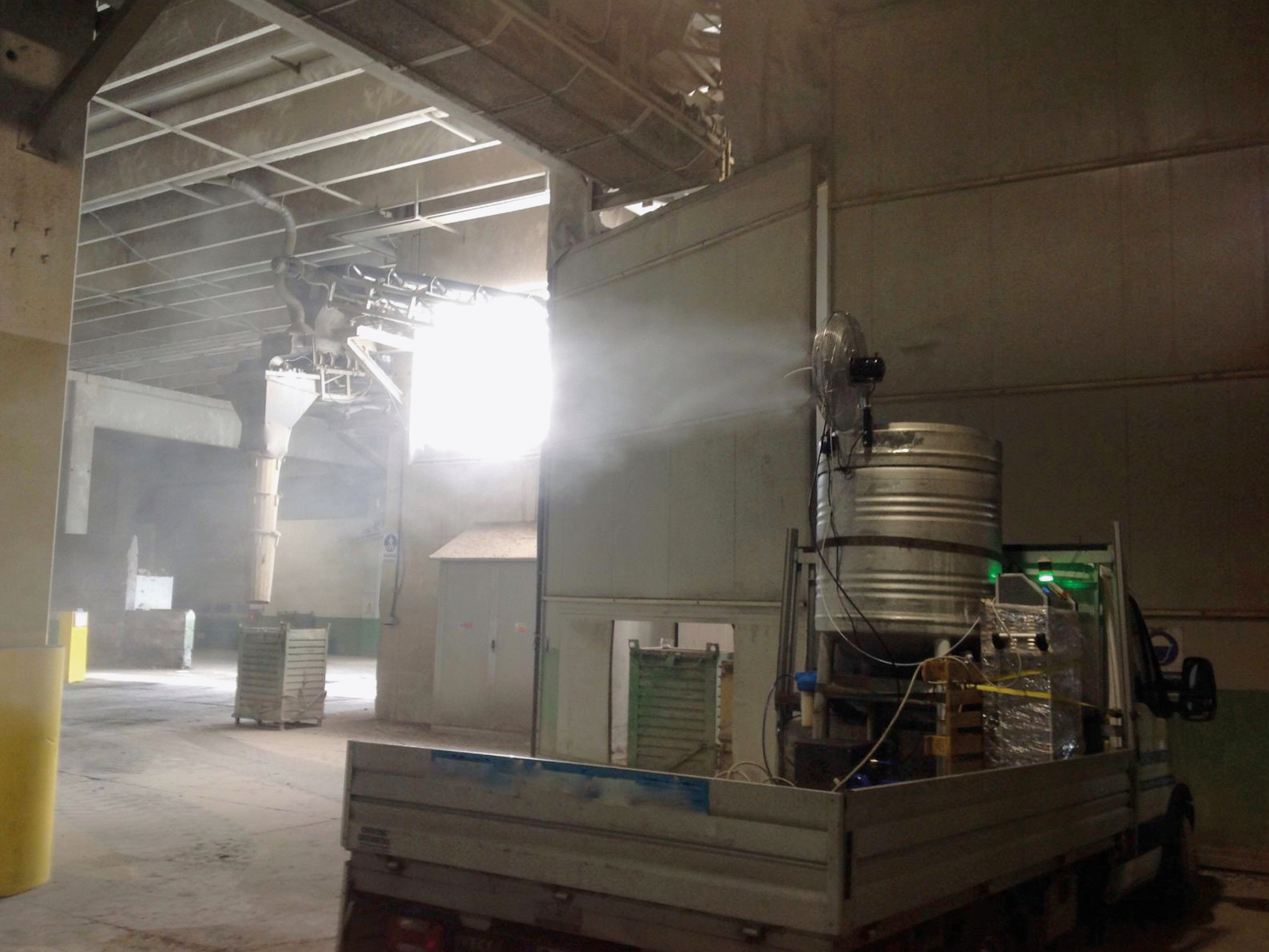 L'eliminazione delle esalazioni odorigene negli ambienti industriali con l’ozono