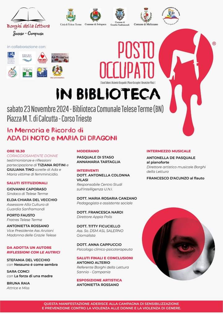 Convegno a Telese Terme il 23 novembre 