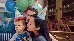 Usa, Max compie un anno e dà un bacio al papà: Zuckerberg festeggia su Fb
