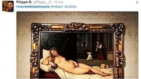 Mibact, campagna social per la cultura: Cercate e twittate l'eros nei musei