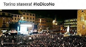 I 5 Stelle di Livorno su Facebook: Torino stasera, ma la foto è di piazza della Signoria
