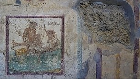 Riaperti gli affreschi erotici del piccolo Lupanare