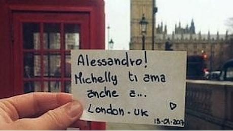 Ti amo da ogni parte del mondo: il messaggio d'amore di Michelly diventa virale