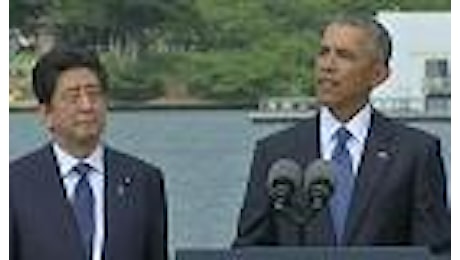 Usa-Giappone, Obama: L'amicizia dalle ferite di guerra
