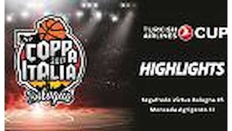 Basket, coppa Italia A2: Segafredo Bologna-Moncada Agrigento 95-63