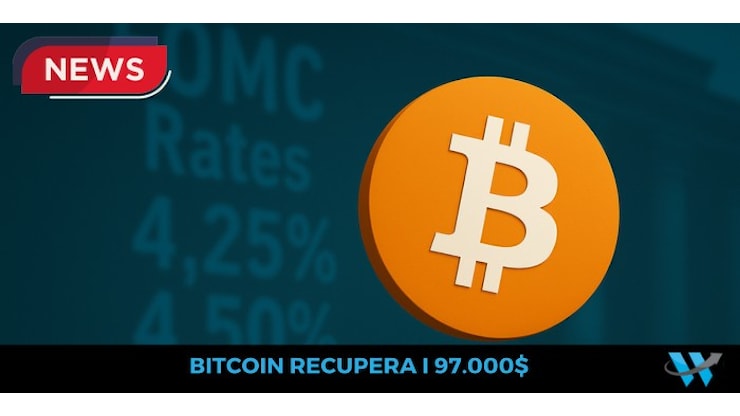 Bitcoin oggi: prezzo recupera i 97.000$ in attesa del FOMC - WebEconomia Bitcoin oggi: prezzo recupera i 97.000$ in attesa del FOMC - WebEconomia