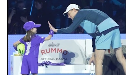 Atp Finals e quella domanda della piccola Francesca a Sinner: «Hai paura?». La risposta, sincera, del campione - Il video