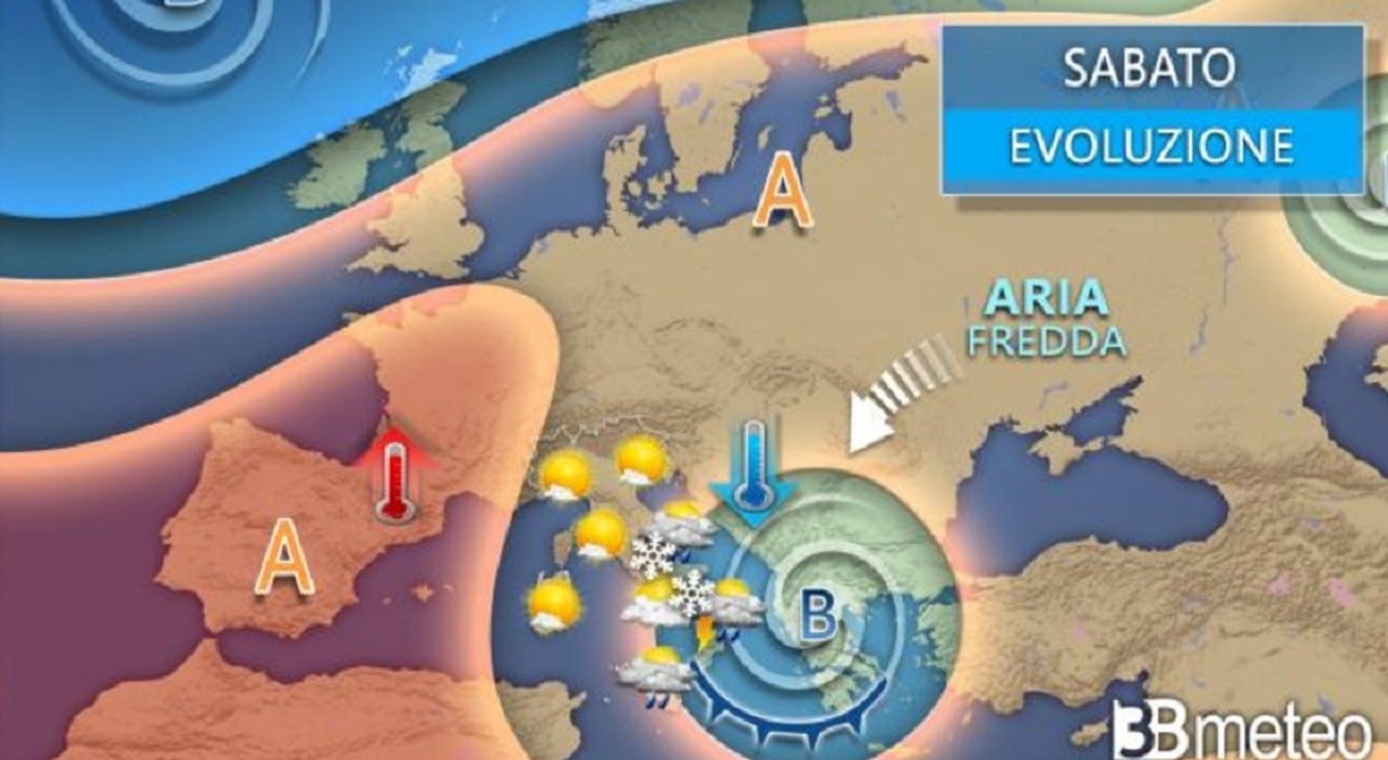 Arriva Un Nocciolo Di Aria Fredda Sullitalia Le Previsione Per I