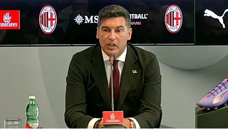 Milan, Fonseca: “Mi aspettavo di accumulare qualche punto in più”