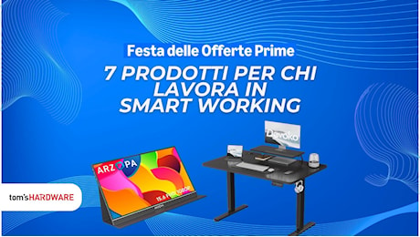 Festa delle Offerte Prime: 7 prodotti perfetti per chi lavora in smart working