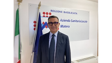 Friolo nominato direttore generale Asm, gli auguri dell'Ordine dei Medici Chirurghi e degli Odontoiatri della Provincia di Matera