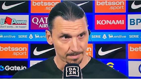 Milan, Ibrahimovic a DAZN: L'importante è la squadra, non io. Derby determinante per Fonseca? No