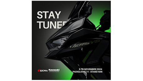 KAWASAKI: UN INVITO ESCLUSIVO AD EICMA 2024