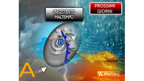 Meteo: Pioggia insistente nei Prossimi Giorni, durata e Regioni interessate