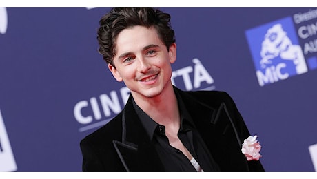 Timothée Chalamet, altra frase d’amore per la Roma: la risposta ai David di Donatello