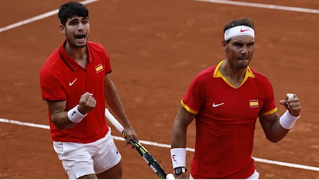 Nadal e Alcaraz tremano ma il cammino olimpico è ancora vivo