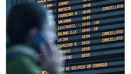 Sciopero dei treni, disagi in tutta Italia