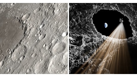 Dimostrata per la prima volta l'esistenza di un tunnel sulla luna, lo studio guidato dall'Università di Trento: Pietra miliare nella conoscenza del satellite