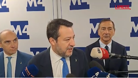 VIDEO Milano, Salvini su inaugurazione M4: Bellissima giornata che unisce buona politica