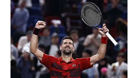 Djokovic si aspetta una dura battaglia con Sinner nella finale di Shanghai