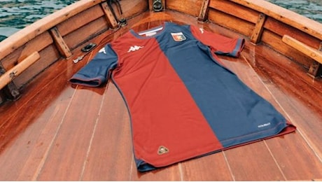 Genoa, svelata la nuova maglia Home: il rosso scuro si ispira alle divise del passato