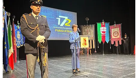 Genova, la polizia festeggia il patrono fra la gente di Sestri Ponente