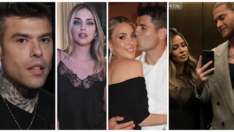 Aurora Ramazzotti, Bruganelli-Madonia, la nuova vita dei Ferragnez, la separazione di Morata e Campello: tutti i gossip imperdibili del 2024