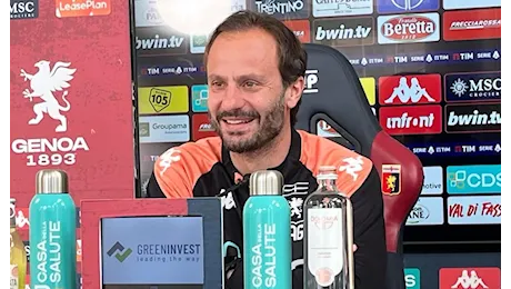 Genoa, Gilardino: Siamo arrabbiati, dobbiamo essere uniti con il nostro popolo