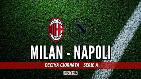 Milan-Napoli (0-2): fine primo tempo...