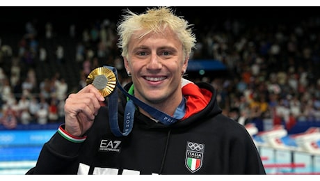 Nicolò Martinenghi regala il primo oro all'Italia