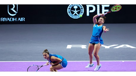 Errani e Paolini, una rimonta e una vittoria con il cuore alle WTA Finals