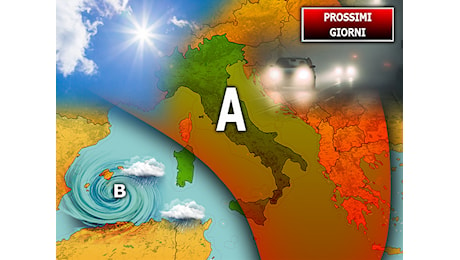 Meteo Prossimi Giorni: l'Anticiclone si indebolisce e in Settimana torna qualche pioggia, le Previsioni