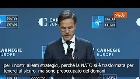 Rutte (NATO): Non siamo in guerra ma nemmeno in pace, dare spinta a spesa per la difesa