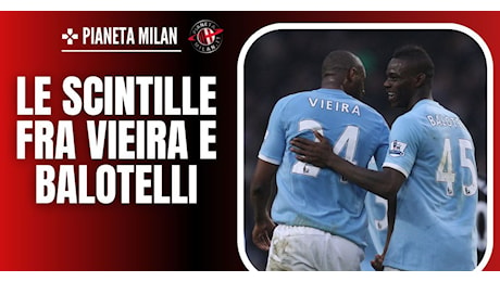 Da Manchester a Genova, passando per Nizza: quante scintille fra Vieira e Balotelli