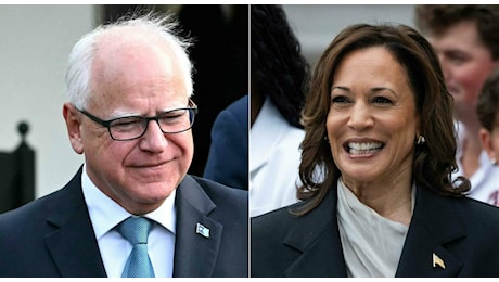 Kamala Harris e Tim Walz, primo comizio insieme: «Sfavoriti nella corsa, ma abbiamo lo slancio dalla nostra parte»