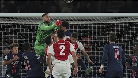 Champions League, Psg-Arsenal 2-1: gol e highlights