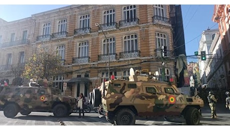 Tentativo di colpo di stato in Bolivia: militari all'assalto del palazzo del governo