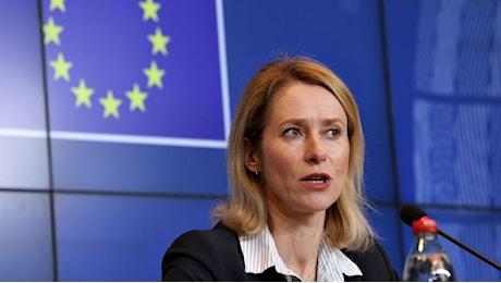 Kallas: a Kiev servono 5 miliardi di euro in munizioni, l'Ue ha già pronti due terzi della somma