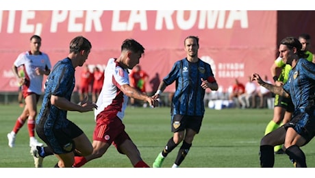 Roma, primo gol per Le Fee: 6-1 in amichevole contro il Latina