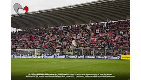 Cremonese-Pisa, Curva Sud Favalli tutta esaurita