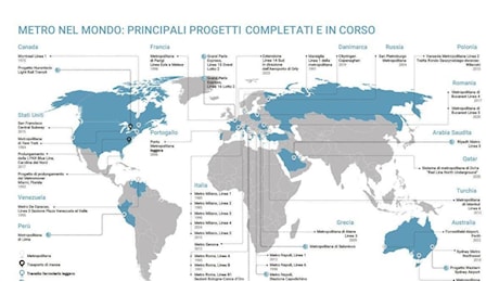 Webuild, dalla M4 a Riad , il viaggio lungo oltre 800 chilometri della metro made in Italy