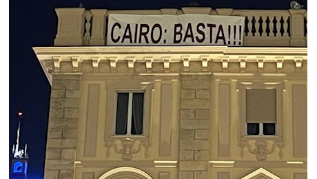 Cairo basta!: striscione contro il presidente nel cuore di Torino|Serie A