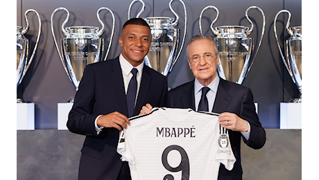 Real Madrid, presentazione Mbappé: “Realizzo un sogno”