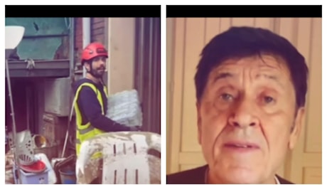 Il video di Gianni Morandi sull'alluvione: «Oggi al Farneto vicino a casa mia ci si rimbocca le maniche»