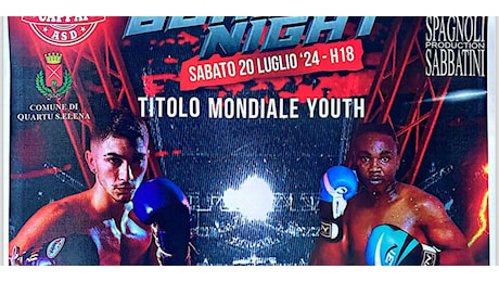 Pugilato: Cappai difende mondiale 'Youth' WBC contro Kimwaga