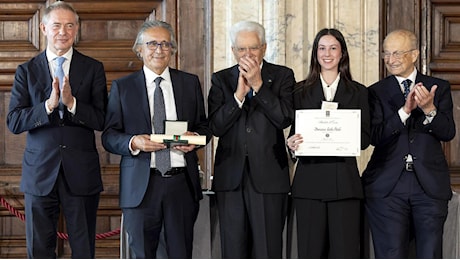 Emozione a mille per la studentessa modello premiata al Quirinale come Alfiere del Lavoro: “Incredibile stringere la mano a Mattarella”