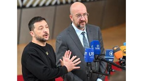 Ucraina, Zelensky oggi a Bruxelles: Nostro piano è rafforzarci