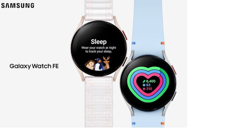 Da Samsung il nuovo smartwatch Galaxy Watch FE