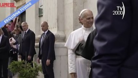 Leone XIV, la visita a sorpresa del Papa a Genazzano