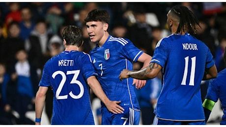 Italia Under-21 pareggia 1-1 con l'Irlanda: raggiunta la qualificazione agli Europei da primi del girone